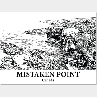 Mistaken Point - Canada Posters and Art
